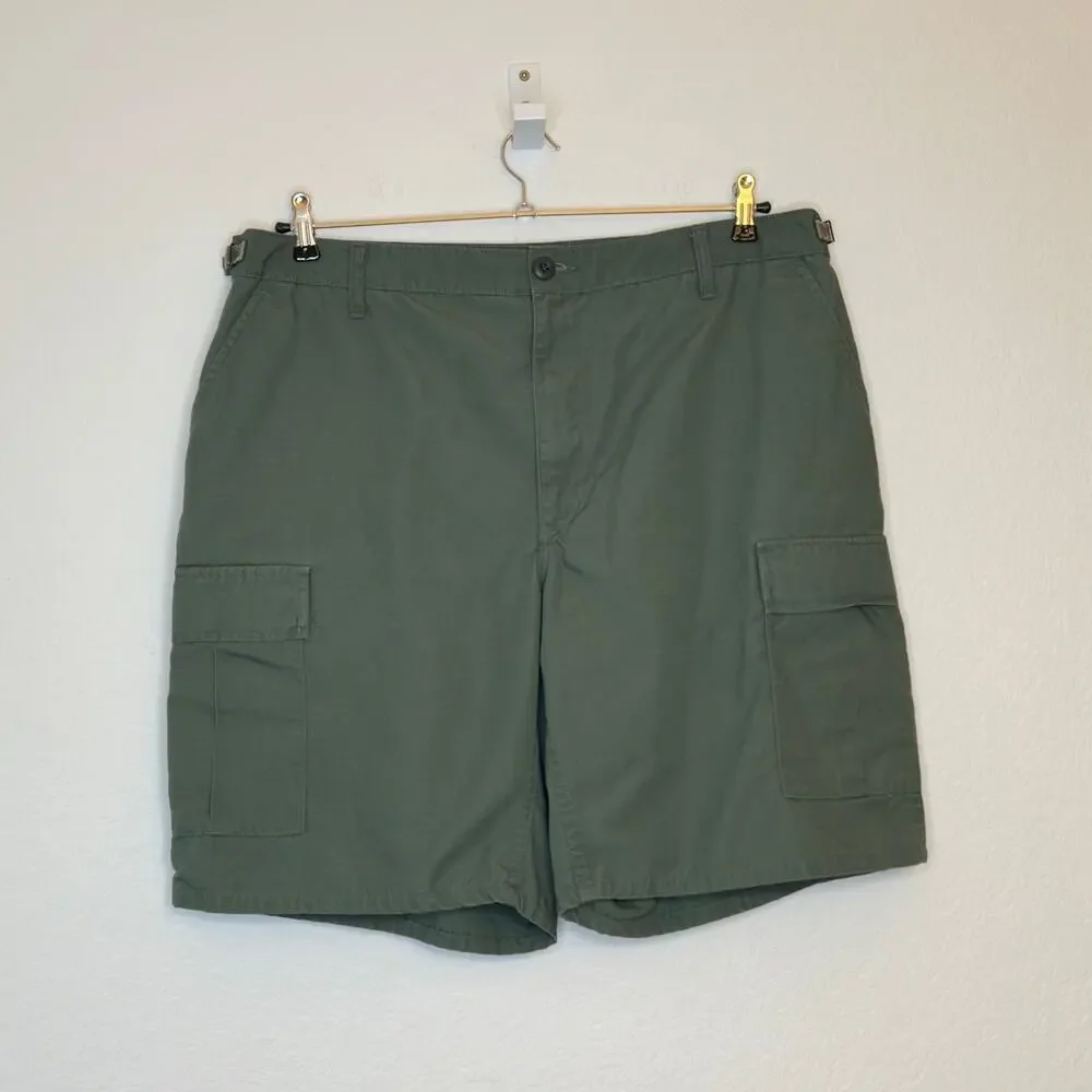 Propper Cargo Shorts Mens L Green Ripstop Adjustable Utility Military Outdoor - Picture 8 of 13